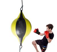 Boxing Ball | Improved Boxing Reflex Ball | Difficulty Levels Reaction Ball with Headband | Leather Suspender Stress Buster, Speed Bag Workout Reaction Accessories