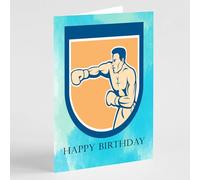 Boxing birthday card