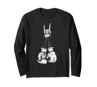 Boxing Boxer Mixed Martial Arts MMA Fighter Retro Vintage Long Sleeve T-Shirt