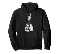 Boxing Boxer Mixed Martial Arts MMA Fighter Retro Vintage Pullover Hoodie