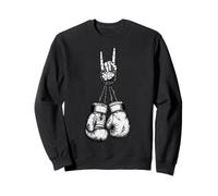 Boxing Boxer Mixed Martial Arts MMA Fighter Retro Vintage Sweatshirt