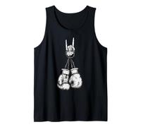 Boxing Boxer Mixed Martial Arts MMA Fighter Retro Vintage Tank Top