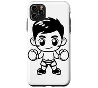 Boxing Boy Cartoon Style Self-Defense for Boys Case for iPhone 11 Pro Max