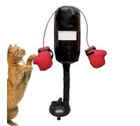Boxing Cat Toy - Punching Bag Gym, Kitten Play Staation | Hanging Fitness Activity Prop, Interactive Pet Exercise Tool for Home Room Living Space Indoor Apartment Entertainment Corner Use