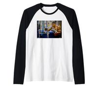 Boxing Champion Anthony Joshua Heavyweight By Dick Barnatt Raglan Baseball Tee