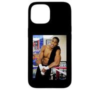 Boxing Champion Anthony Joshua In The Ring By Dick Barnatt Case for iPhone 15