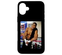 Boxing Champion Anthony Joshua In The Ring By Dick Barnatt Case for iPhone 16 Plus