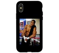Boxing Champion Anthony Joshua In The Ring By Dick Barnatt Case for iPhone X/XS