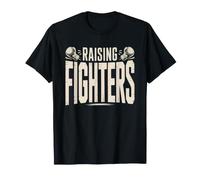 Boxing Coach Dad Raising Fighters Not Quitters Gym Trainer T-Shirt