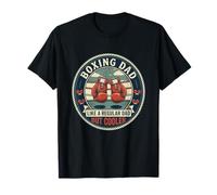 Boxing Dad Boxer Gloves Ring Fight Sport Father's Day T-Shirt