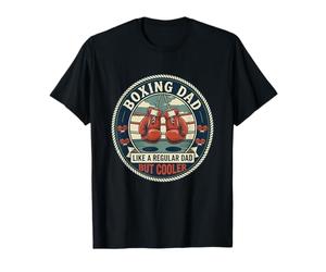 Boxing Dad Boxer Gloves Ring Fight Sport Father's Day T-Shirt