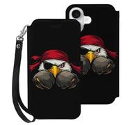Boxing Eagle1 Wallet Phone Case for iPhone 16 Series