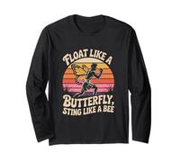 Boxing Float Like a Butterfly Boxer Long Sleeve T-Shirt
