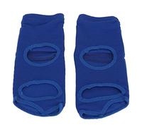 Boxing Foot Protector Blue, Unisex PU Leather Soft Boxing Sparring Foot Guard with Foam Liner for Men and Women, Tear - Resistant Impact Protection for Training and Sparring (S)