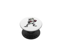 Boxing Frog Fighter Toad Funny Combat Sport Lover PopSockets Adhesive PopGrip