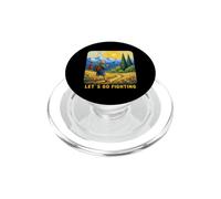 Boxing Funny Let s Go Fighting Funny PopSockets PopGrip for MagSafe