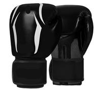 boxing glove 6/8/10/12oz Boxing Gloves Professional Adult Sanda Muay Thai Combat Training For Boys Girls Punching Bags(Black,8oz)