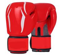 boxing glove 6/8/10/12oz Boxing Gloves Professional Adult Sanda Muay Thai Combat Training For Boys Girls Punching Bags(Red,8oz)