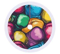 Boxing Glove Colorful Stylish Christmas Tree Skirt 48"x48"