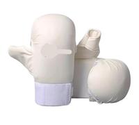 Boxing glove PU Karate Gloves Multi-Layer Composite Liner for Boxing Fitness Training Protective Gear for Hand Safety(L)