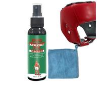 Boxing Glove Spray, Intense Odor Remover for Work Boots with Fast Drying Action, High Concentration Solution with Deep Cleaning Power, Gym Bag Freshener, 100ml Bottle Helmet Football Gear