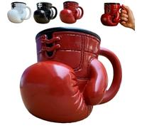 Boxing Glove Stainless Steel Cup,Personalized Coffee Mug with Insulated Handle,Insulated Travel Coffee Tumbler,Funny Boxing Gift Trainers Men Women,for Sports Enthusiast,Birthday Gifts
