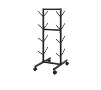 Boxing Glove Storage Rack, Metal Boxing Gloves Drying Rack with Universal Wheels, Professional Hanging Display Stand for Boxing Gyms, Taekwondo Studios, Martial Arts Schools(55 * 37 * 90cm)