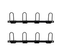 Boxing Glove Storage Rack Wall Mount - Organize and Dry 4 Pairs of Gloves with this Garage Organizer for Boxing Gloves - 2-Pcs Set
