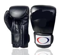 Boxing Gloves Boxing Gloves Professional Muay Thai Training Sparring Leather Punching Bag for Adults Youth(Color 1,16oz)