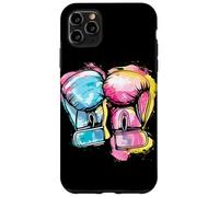 Boxing Gloves Cartoon Look Boxer Self-Defense Case for iPhone 11 Pro Max