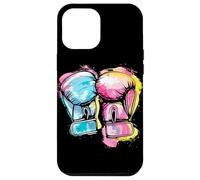 Boxing Gloves Cartoon Look Boxer Self-Defense Case for iPhone 12 Pro Max
