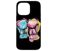Boxing Gloves Cartoon Look Boxer Self-Defense Case for iPhone 14 Pro Max