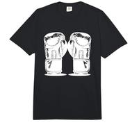 Boxing Gloves Drawing Sparring Self-Defense Comfort Colors Adult Heavyweight T-Shirt