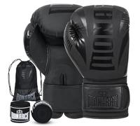 Boxing Gloves for Men Women with Hand Wraps for Boxing, Muay Thai, Kickboxing, Punch Bag, Workout, Training and Saving Equipment, Full Boxing Set Size 8-16oz