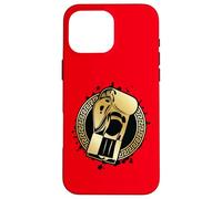 Boxing Gloves Gold Fighter Symbol Winner Punch Gym Champ Case for iPhone 16 Pro Max