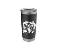 Boxing Gloves Graffiti Self-Defense Stainless Steel Insulated Tumbler