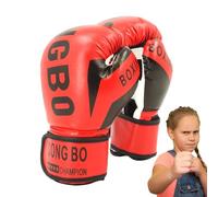 Boxing Gloves - Junior Training Mitts, Sparring Protection Sport, Adjustable, Comfortable, Heavy Punch Bag | Durable Lightweight Gear for Boys Girls 6 12 Years Practical Combat Use