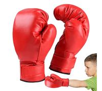 Boxing Gloves - Premium R-6 Boxing Gloves, Muay Thai Martial Arts Kick Boxingg Sparring - Heavy Punching Bag Mitts Focus Pads Workout Durable PU Leather, High-Density Foam Padding 4 6 8 10 Oz