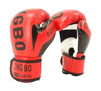 Boxing Gloves Punched Sparring Kickboxing MA Martial Arts Protection Bag Combat Training Sport Leisure Safety Durable Comfort Ergonomic Versatile Learning Fun Performance Orange Red