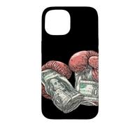 Boxing Gloves with Dollar Bill for Boys and Girls Case for iPhone 15