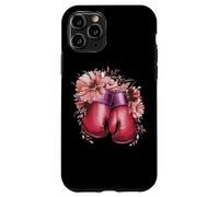 Boxing Gloves With Floral Arrangement Case for iPhone 11 Pro