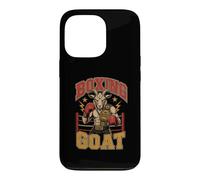 Boxing Goat Funny Champion Sports Design Case for iPhone 13 Pro