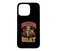 Boxing Goat Funny Champion Sports Design Case for iPhone 15 Pro Max