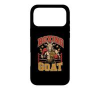 Boxing Goat Funny Champion Sports Design Case for iPhone 17 Pro Max