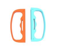Boxing Grip for Switch 2, Fitness Boxing Hand Clasp Handle Gaming Accessories for Adults and Children (Blue + Orange)