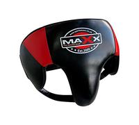 Boxing Groin Guard for Boxing, Sparring, Muay Thai, Kickboxing and MMA, Kickboxing and MMA Fighting, and Martial Arts Training No Foul Abdominal (BLACK RED, M)