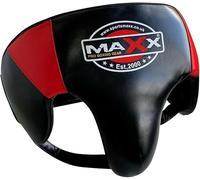 Boxing Groin Guard for Boxing, Sparring, Muay Thai, Kickboxing and MMA, Kickboxing and MMA Fighting, and Martial Arts Training No Foul Abdominal (BLACK RED, XL)