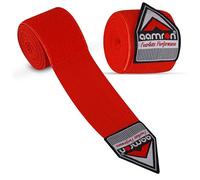 Boxing Hand Wraps Inner Gloves, 4.5m Elasticated Thumb Loop Bandages, Men Women Under Mitts Straps Wrist Protection, Muay Thai MMA Kickboxing Martial Arts