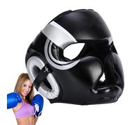 Boxing Head Guard - Boxin g Head Protector for Adults Training, Comprehensive Protection Headgear for Kickbo xing Sparring, Martial Arts Karate Sports | Adjustable Boxing Helmet Men Women
