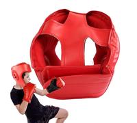 Boxing Head Protection, Martial Arts Head Guard for Wrestling & Training, Adjustable Training Protection for Competition, Everyday Training, Muay Thai & Martial Arts